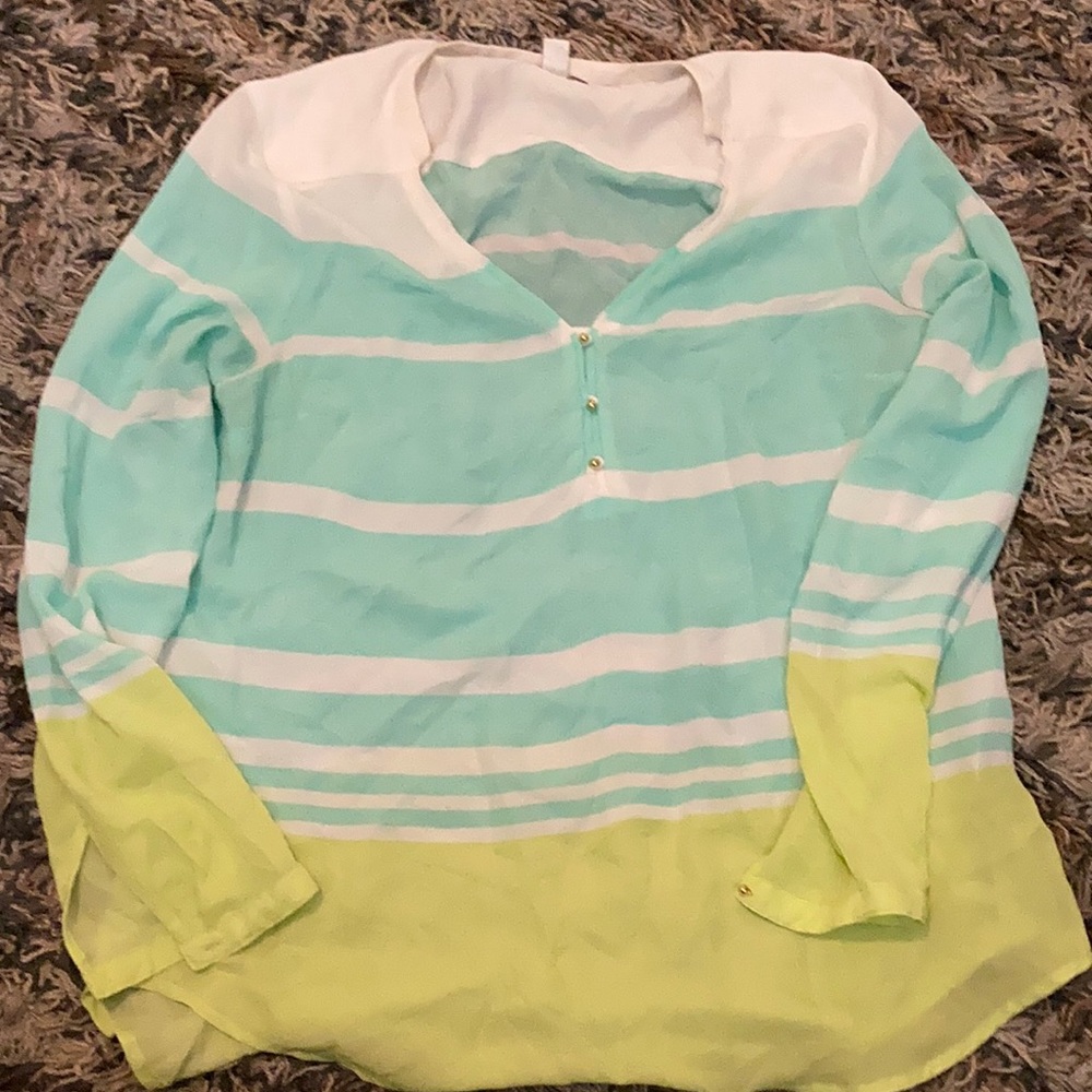 Long sleeve blouse